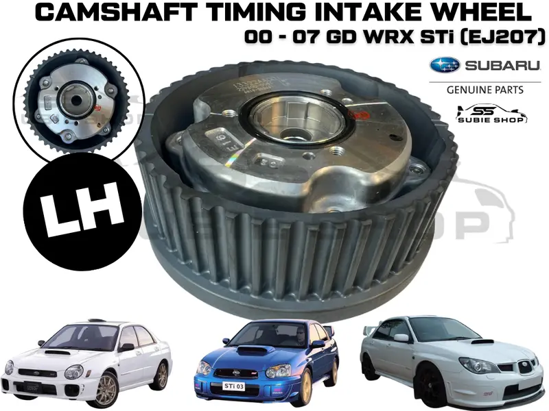 Genuine Subaru Gd Wrx Sti 2000 - 07 Ej207 Left Timing Camshaft Cam Intake Wheel 1