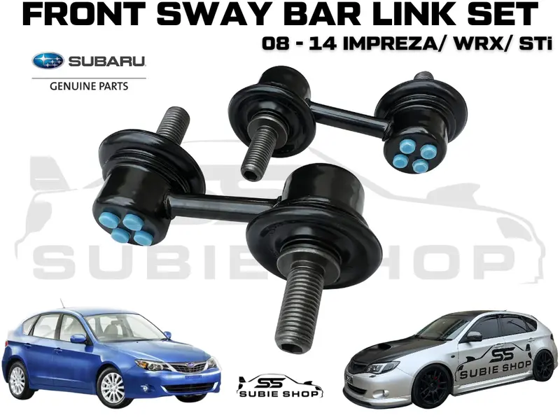 Genuine Subaru Gh G3 Impreza Wrx Sti 08 -14 Front Sway Bar Links Stabilizer Pair 1