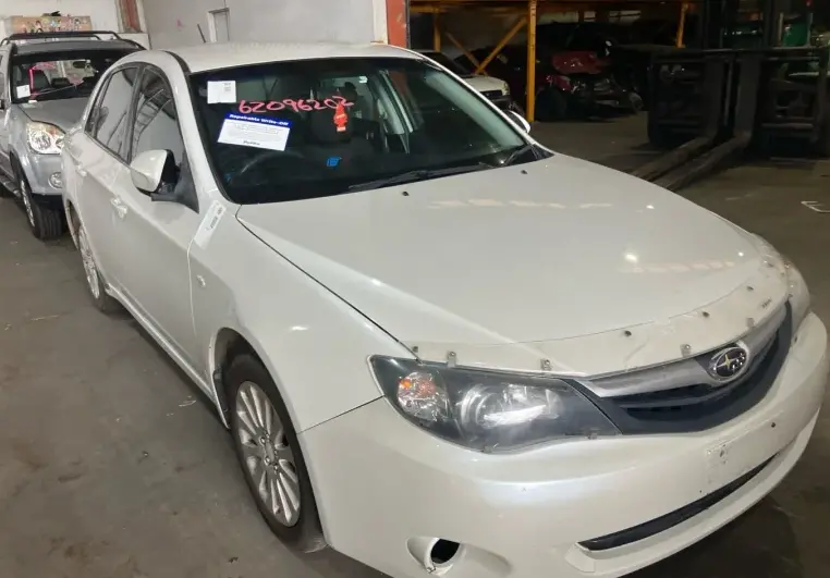 Genuine Subaru Impreza 07 - 11 Ge Sedan Factory Rear Bumper Bar Cover White 37J 2