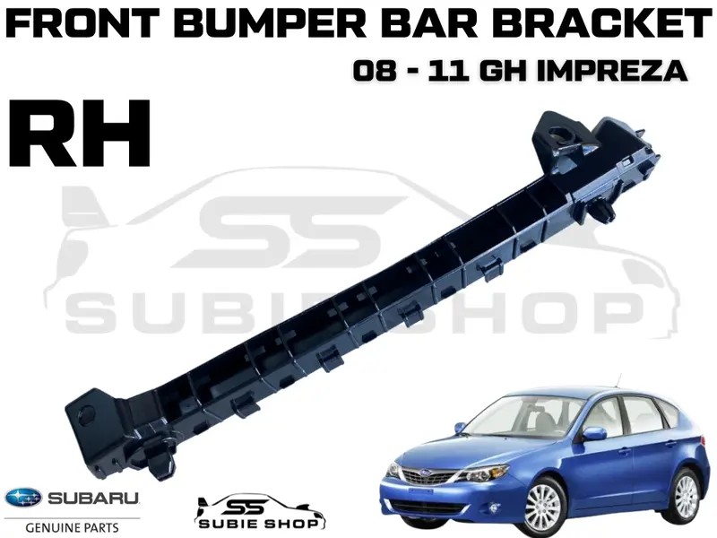 Genuine Subaru Impreza 08 - 11 Gh Rs G3 Wrx Narrowbody Front Bumper Bar Bracket Right R 57707Fg002 1