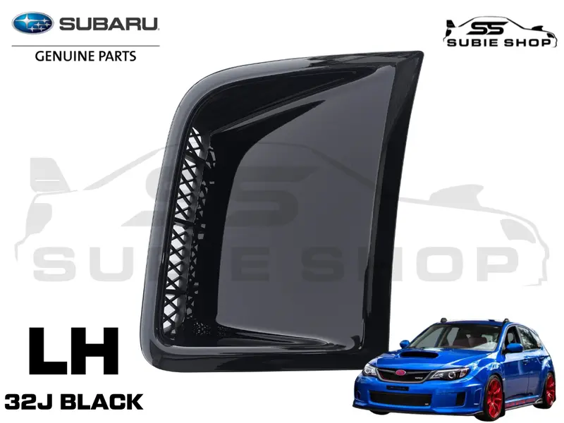 Genuine Subaru Impreza 08 - 14 G3 Wrx Sti Front Bumper Side Vent Bezel Black 32J 1