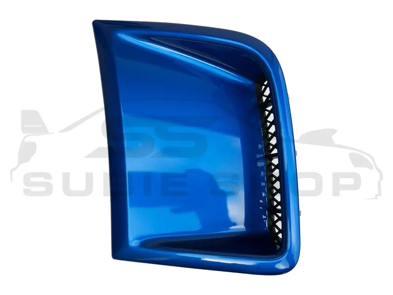 Genuine Subaru Impreza 08 - 14 G3 Wrx Sti Front Bumper Side Vent Bezel Blue 02C 2