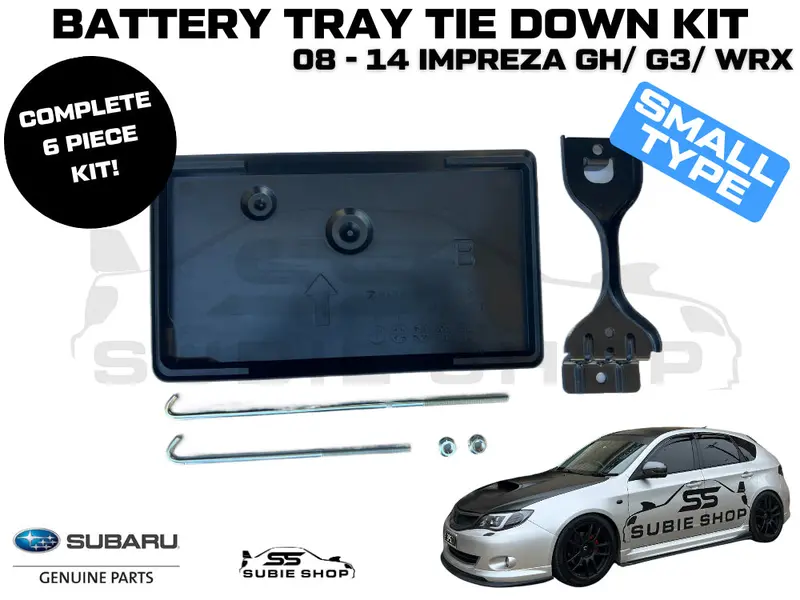 Genuine Subaru Impreza 08 -14 Gh G3 Wrx Small Battery Tie Down Tray Clamp Holder 1