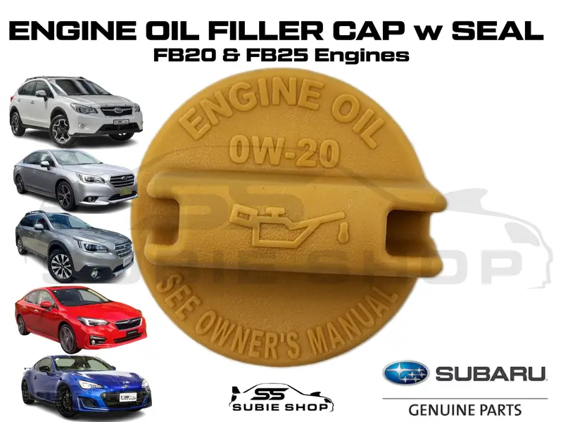 Genuine Subaru Impreza Forester Xv Liberty Outback Engine Oil Filler Cap Fb20 25 1