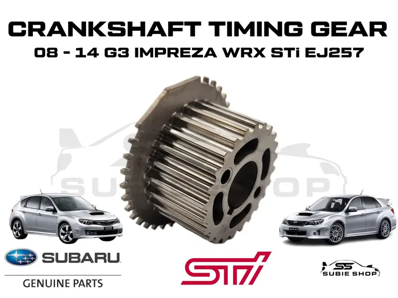 Genuine Subaru Impreza G3 Sti 08 -14 Ej257 Timing Crankshaft Wheel Gear Sprocket 1