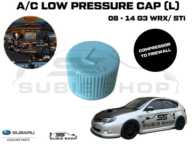 Genuine Subaru Impreza G3 Wrx 08 - 14 Ac Air Con Conditioning Line Hose Cap L 1