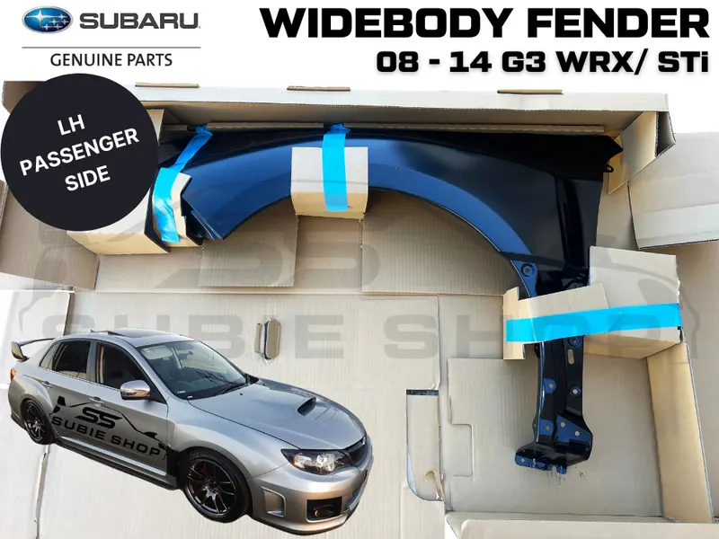 Genuine Subaru Impreza G3 Wrx Sti 08-14 Left Front Wheel Arch Fender Guard Panel 1
