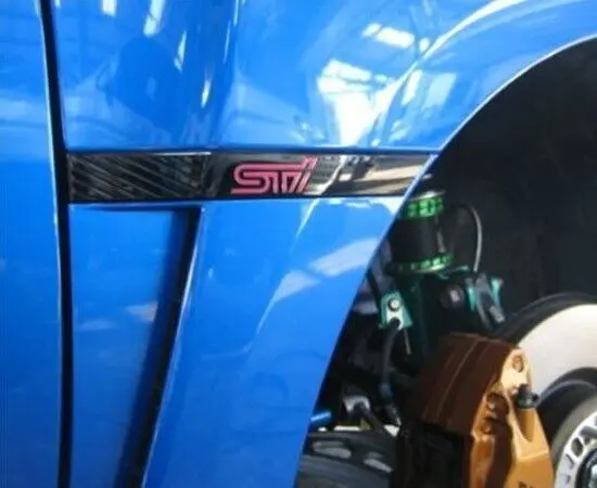 Genuine Subaru Impreza G3 Wrx Sti 2008 - 14 Front Guard Fender Badge Trim Right 2