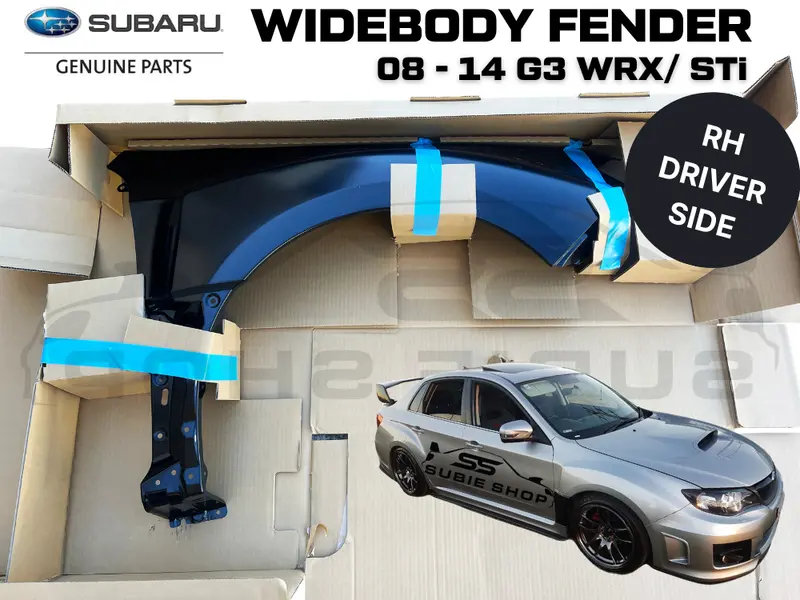 Genuine Subaru Impreza G3 Wrx Sti 8-14 Right Front Wheel Arch Fender Guard Panel 1