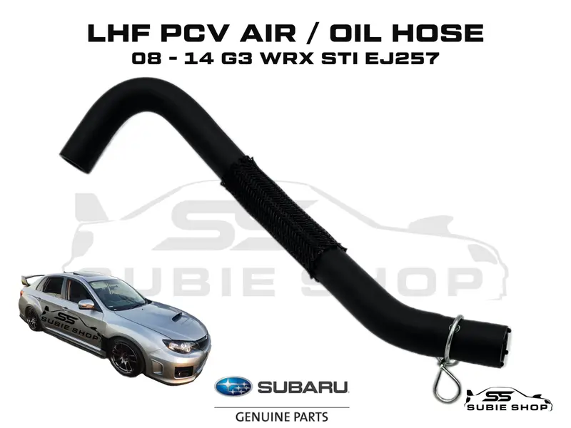 Genuine Subaru Impreza G3 Wrx Sti Turbo Ej257 08-14 Pcv Vacuum Air Oil Hose Pipe 1