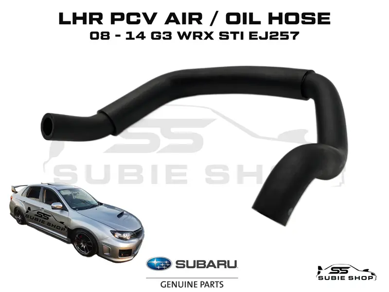 Genuine Subaru Impreza G3 Wrx Sti Turbo Ej257 08-14 Pcv Vacuum Air Oil Hose Pipe 1
