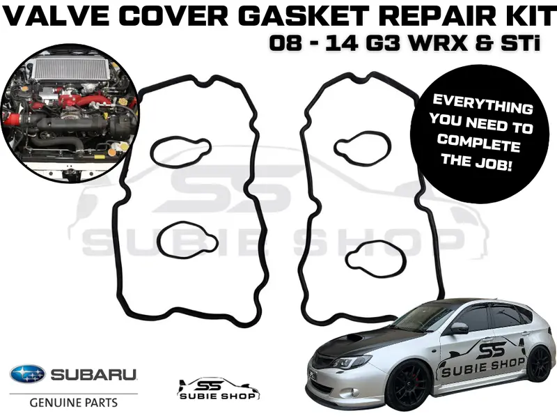 Genuine Subaru Impreza G3 Wrx & Sti Valve Tapper Rocker Cover Gasket Seal Set 1