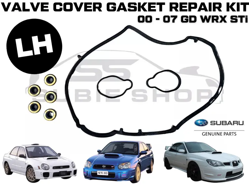 Genuine Subaru Impreza Gd Sti Engine Valve Tapper Rocker Cover Gasket Seals Set 1