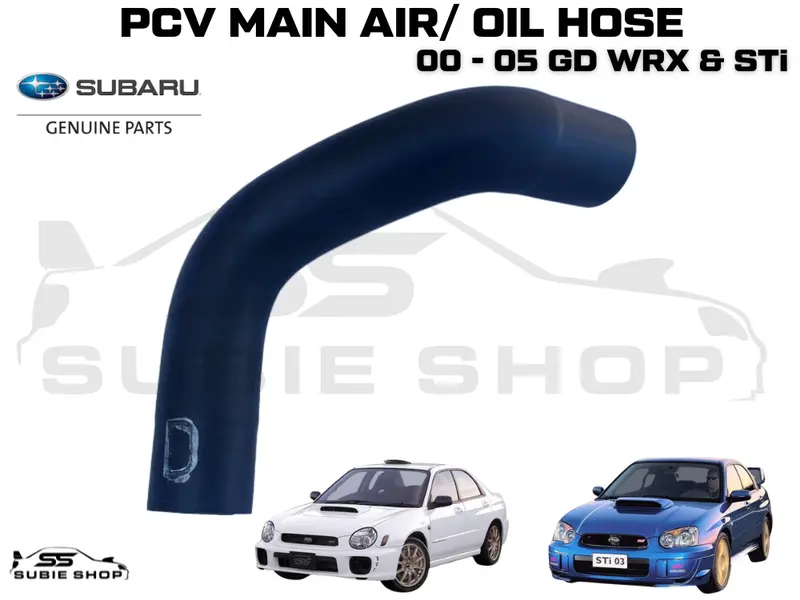 Genuine Subaru Impreza Gd Wrx & Sti Turbo Ej 00-05 Pcv Vacuum Air Oil Hose Pipe 1