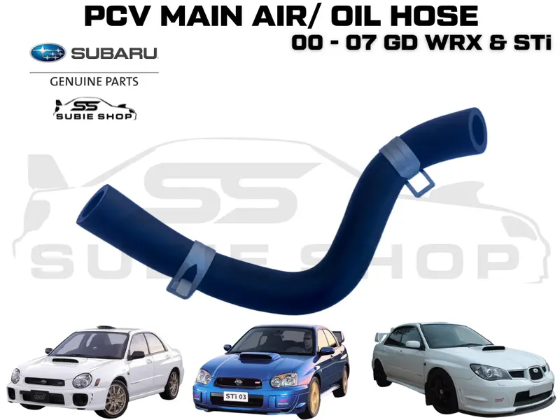 Genuine Subaru Impreza Gd Wrx & Sti Turbo Ej 00-07 Pcv Vacuum Air Oil Hose Pipe 1