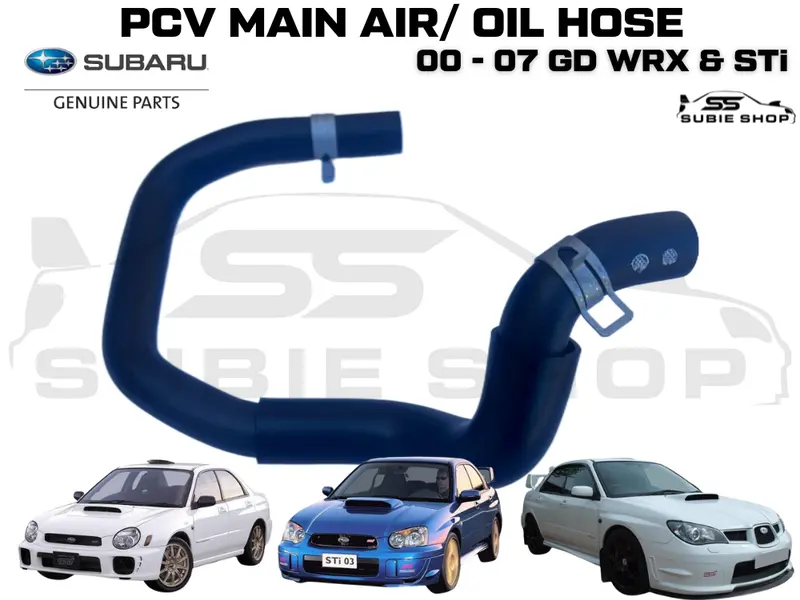 Genuine Subaru Impreza Gd Wrx & Sti Turbo Ej 00-07 Pcv Vacuum Air Oil Hose Pipe 1
