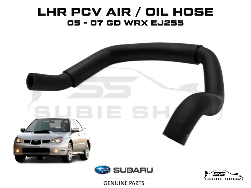 Genuine Subaru Impreza Gd Wrx Turbo Ej255 2005 - 07 Pcv Vacuum Air Oil Hose Pipe 1
