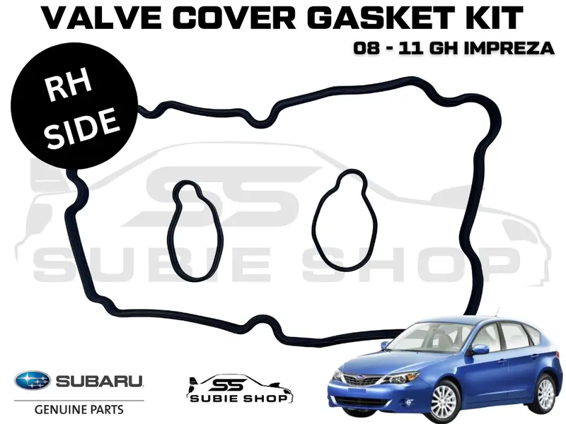 Genuine Subaru Impreza Gh Ej20 Engine Valve Tapper Rocker Cover Gasket Plug Seal Rh 1