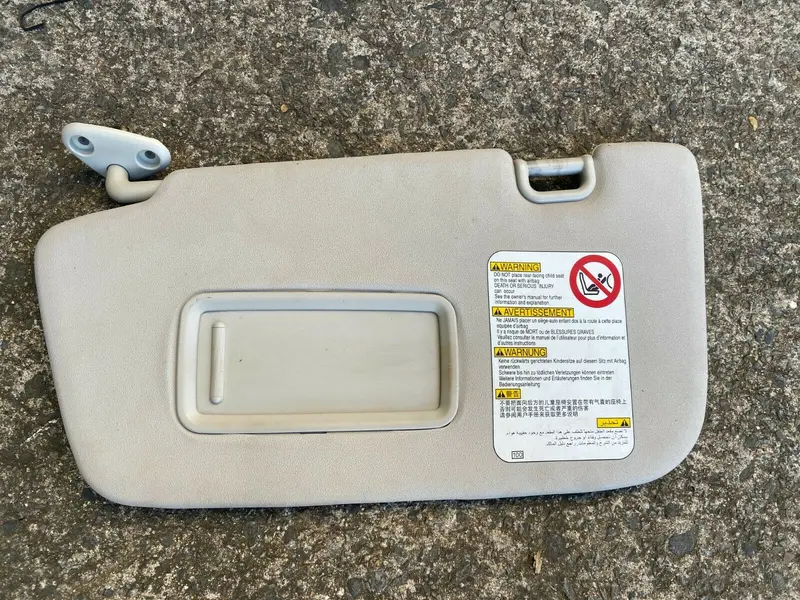 Genuine Subaru Impreza Gh G3 Wrx Factory Passenger Side Sun Visor Shade Left Lh 1