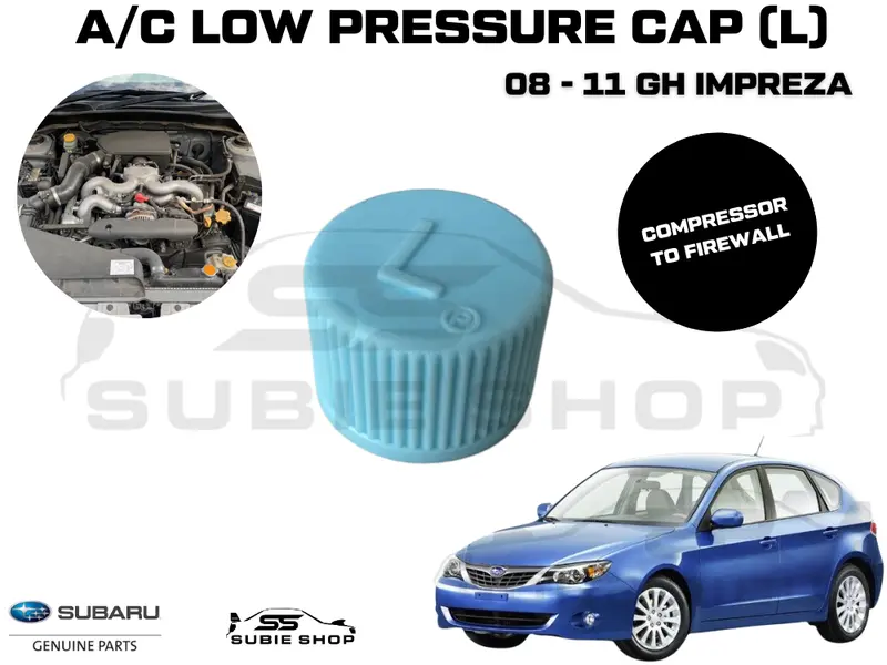 Genuine Subaru Impreza Gh Ge 08 - 11 Na Ac Air Con Conditioning Line Hose Cap L 1