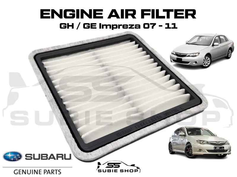 Genuine Subaru Impreza Gh Ge Rs 2007 - 11 Engine Bay Air Panel Filter Cleaner 1