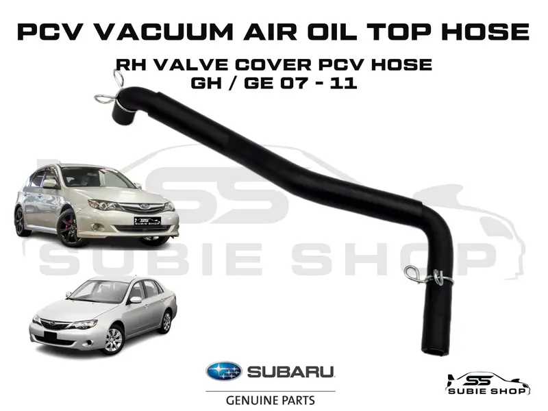 Genuine Subaru Impreza Gh Ge Rs Ej204 2007 - 11 Pcv Vacuum Air Oil Hose Pipe Rh 1