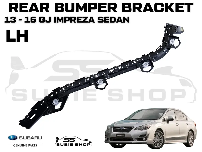 Genuine Subaru Impreza Gj 13 - 16 Rear Bumper Bar Bracket Slider Left Lh L Oem 1