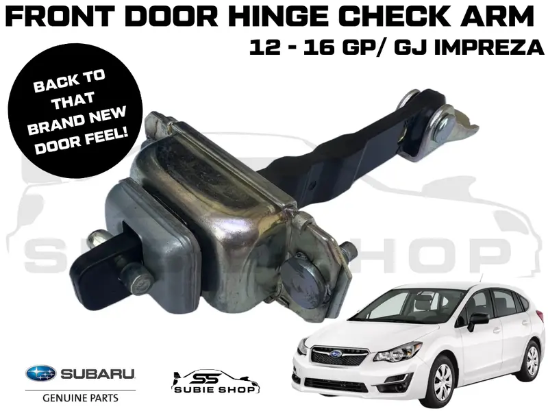 Genuine Subaru Impreza Gj Gp 2012 - 16 Car Door Hinge Check Arm Stopper Front 1