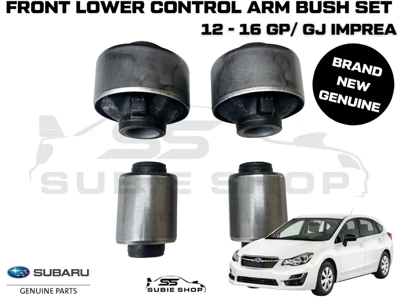 Genuine Subaru Impreza Gj Gp 2012 - 2016 Front Lower Control Arm Bush Bushes Set 1