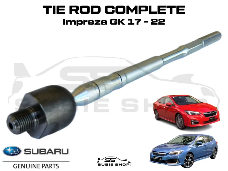 Genuine Subaru Impreza Gk 17 - 22 Power Steering Rack Tie Rod Complete End Mid 1
