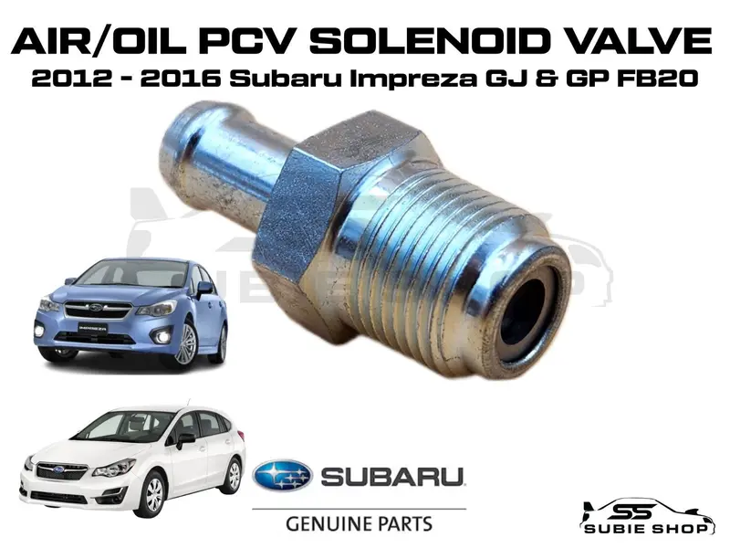 Genuine Subaru Impreza Gp & Gj 2012 - 16 Pcv Valve Solenoid Air Oil 11810Aa131 1