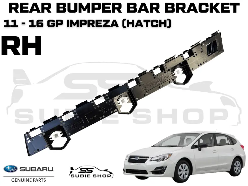 Genuine Subaru Impreza Hatch Gp 11 - 16 Rear Bumper Bar Bracket Slider Right Rhr 1