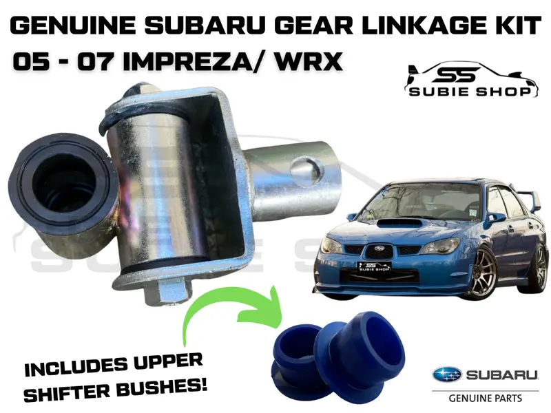 Genuine Subaru Impreza Hawkeye 05 - 07 Gd Gear Shifter Knuckle Joint Bushes Kit 1