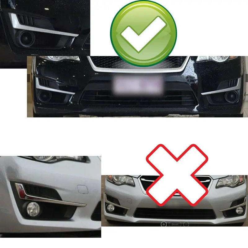 Genuine Subaru Impreza My16 15 - 16 Fog Light Cover Trim Surround Bezel Rh Oem 2