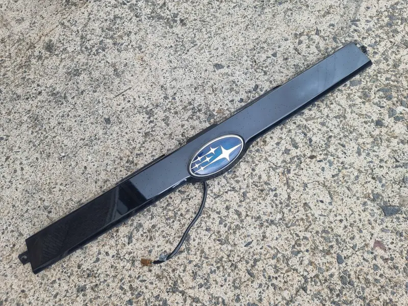 Genuine Subaru Impreza Rs Gh G3 Wrx 2008 - 14 Rear Hatch Garnish Trim Black 32J 1