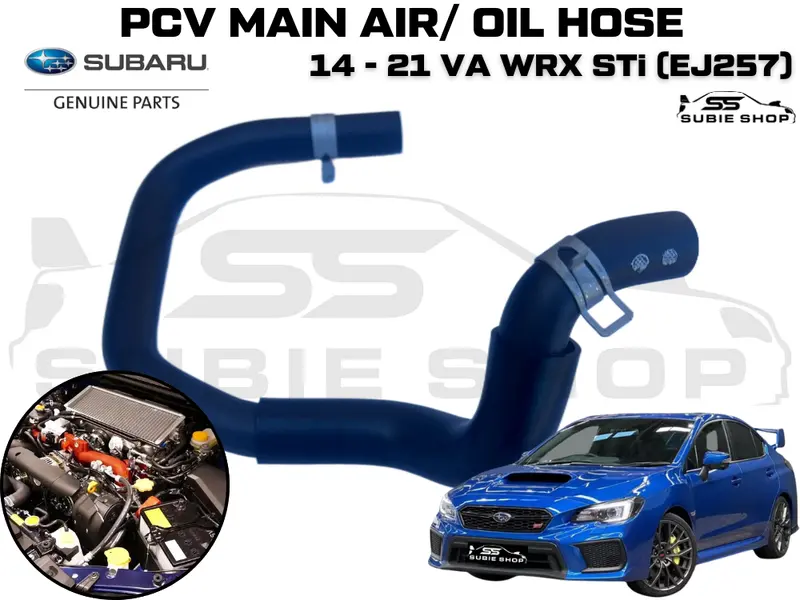 Genuine Subaru Impreza Va Wrx Sti Turbo Ej257 14-21 Pcv Vacuum Air Oil Hose Pipe 1