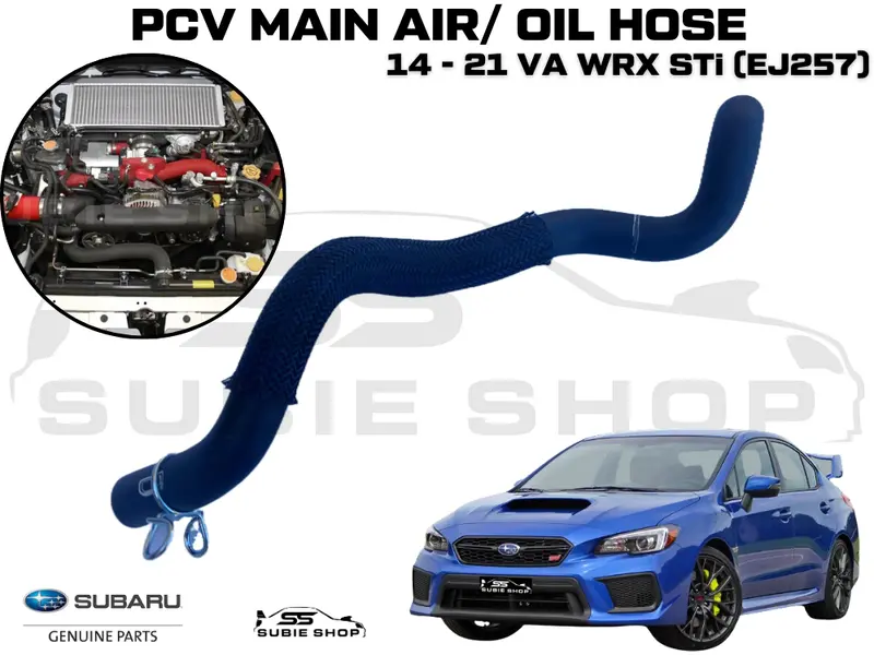Genuine Subaru Impreza Va Wrx Sti Turbo Ej257 14-21 Pcv Vacuum Air Oil Hose Pipe 1