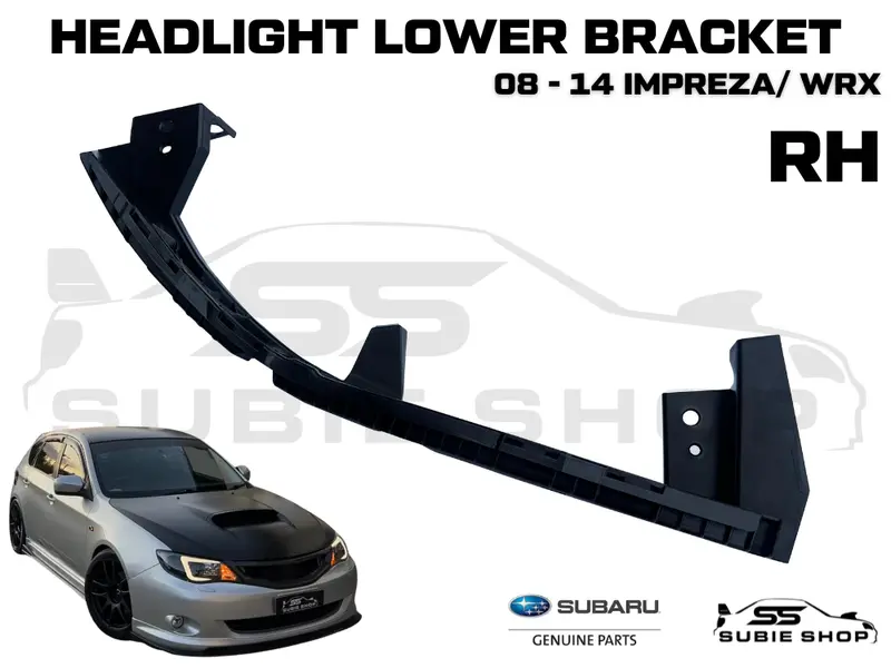 Genuine Subaru Impreza / Wrx 08 - 14 Front Headlight Bracket Right Rh R 1