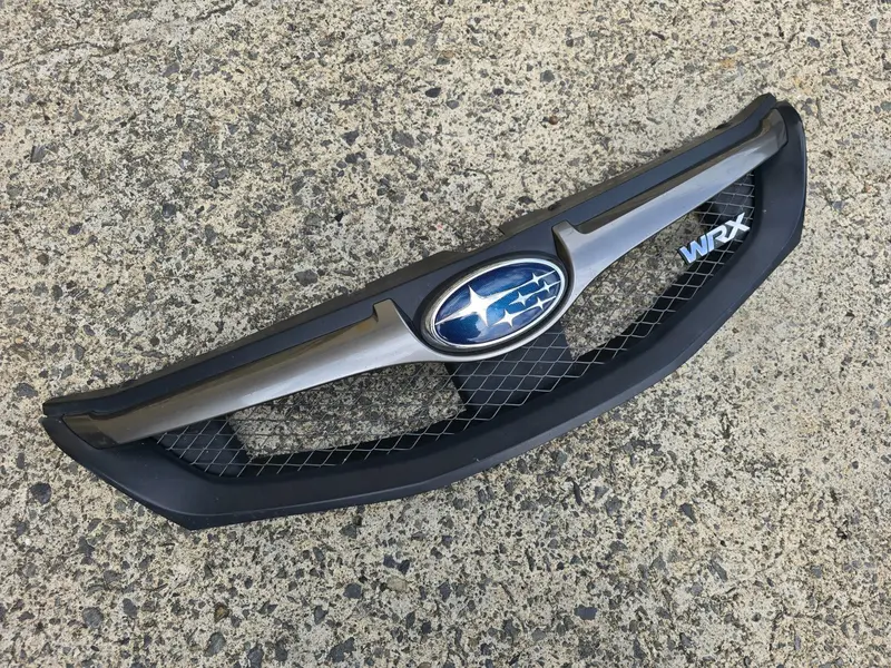 Genuine Subaru Impreza Wrx 2012 - 14 G3 Front Bumper Grille Grill Badge Black 1