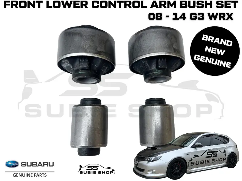 Genuine Subaru Impreza Wrx G3 2008 - 14 Front Lower Control Arm Bush Bushes Set 1