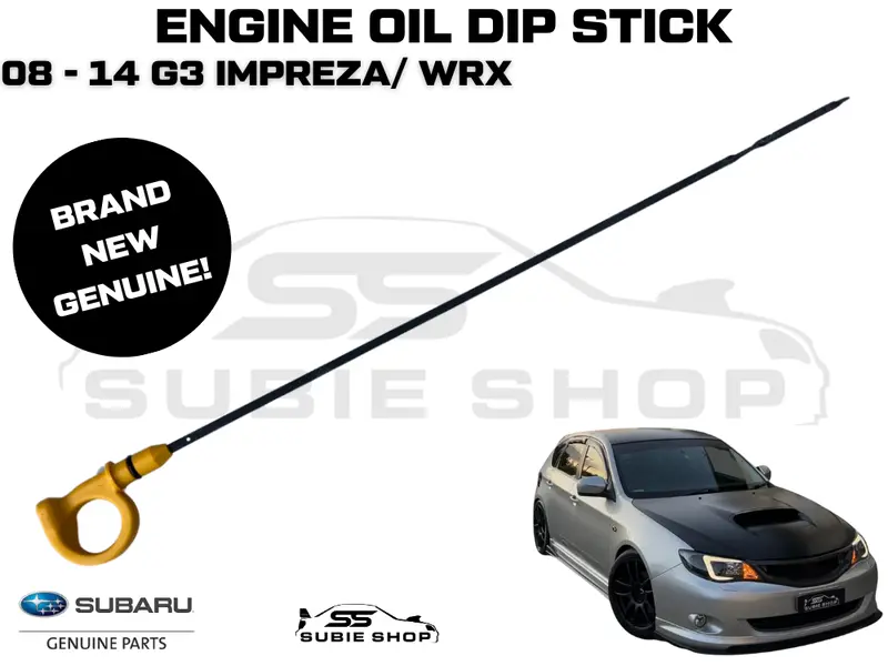 Genuine Subaru Impreza Wrx G3 Sti Ej 08-14 Oil Level Measurement Dip Stick Gauge 1