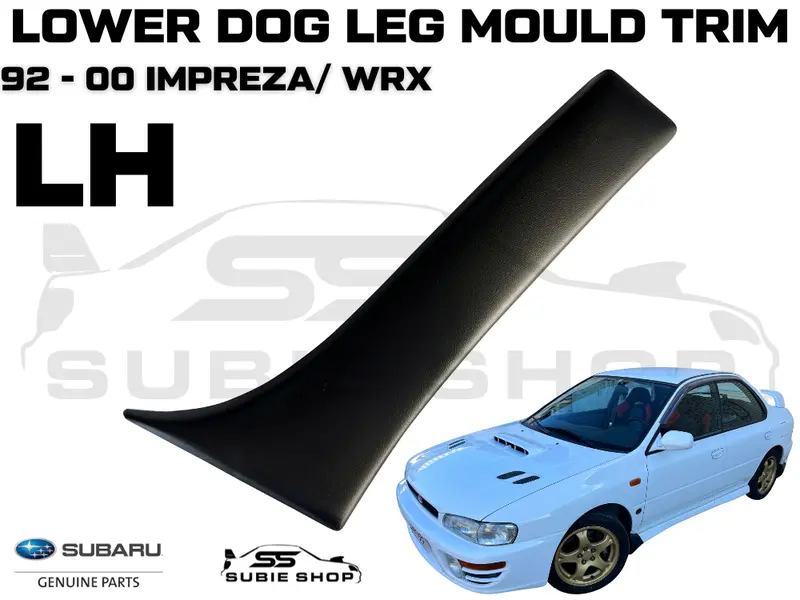 Genuine Subaru Impreza Wrx Gc8 Gf8 92-00 Dog Leg Mould Wheel Arch Trim Panel Lh 1