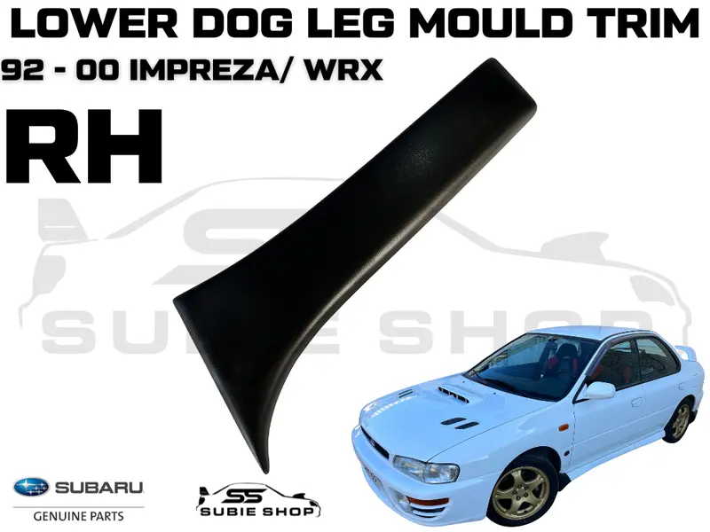 Genuine Subaru Impreza Wrx Gc8 Gf8 92-00 Dog Leg Mould Wheel Arch Trim Panel Rh 1