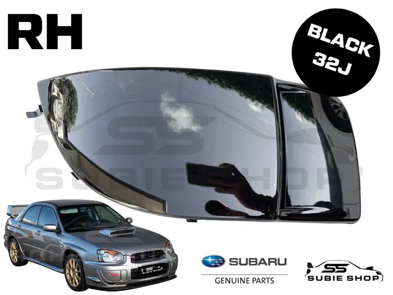 Genuine Subaru Impreza Wrx Sti 03-05 Blob Fog Light Cover Surround Black 32J Rh 1