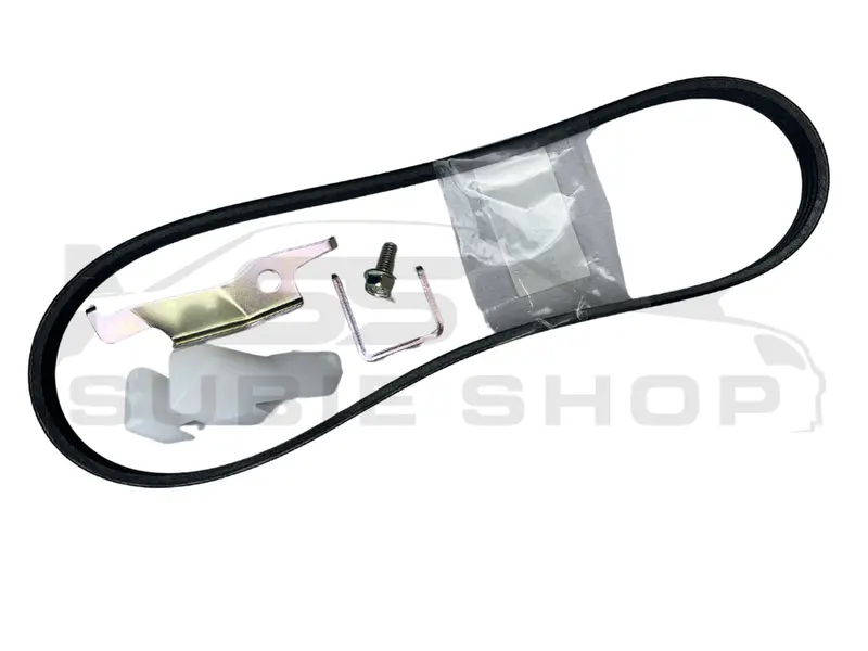 Genuine Subaru Impreza Wrx Sti G3 Ej255 257 Turbo 08 -14 Ac Stretch Fit Belt Kit 2