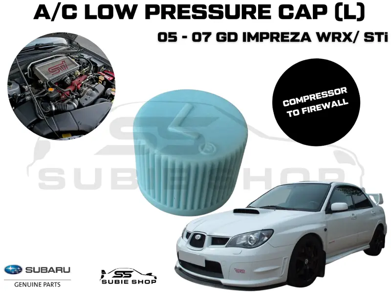 Genuine Subaru Impreza Wrx Sti Gd 05 -07 Ac Air Con Conditioning Line Hose Cap L 1