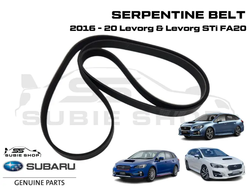 Genuine Subaru Levorg & Sti 16 - 20 Alternator Accessory Serpentine Drive V Belt 1