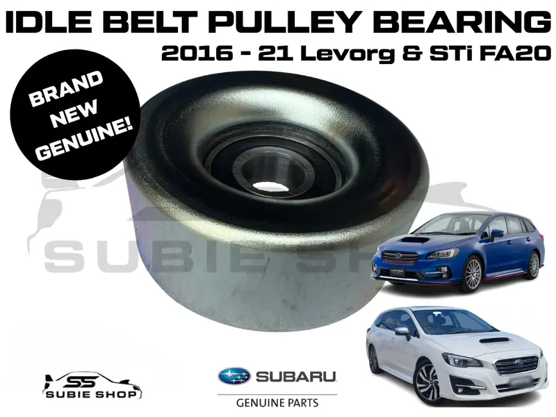 Genuine Subaru Levorg & Sti 2016 - 20 Idle Belt Pulley Bearing Fa20 Turbo Engine 1