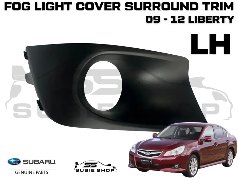 Genuine Subaru Liberty 09 - 12 Factory Spot Fog Light Cover Surround Trim L Left 1