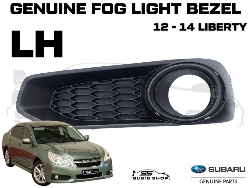 Genuine Subaru Liberty 12 - 14 Factory Spot Fog Light Cover Surround Trim L Left 1